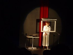 Rabih Mroue and Lina Saneh, Biokraphia, 2002. Courtesy Askhal Alwan.