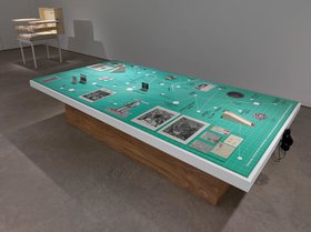 Rana Hamadeh, from The Big Board, or&hellip;'And before it falls, it is only reasonable to enjoy life a little', 2013.