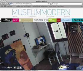 Elif &Ouml;ner, www.museummodern.org, 2010. Domain address, Flash, Webcam Server, IP Camera. Jpeg, Mjpeg.