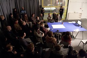 Lawrence Abu Hamdan, Aural Contract: The Freedom of Speech Itself, 2012, installation view, The Showroom, London. Courtesy of the artist and The Showroom, London.