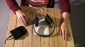 Lawrence Abu Hamden, Mountain language: performance at 98 weeks, Beirut, 2010, video still. Courtesy of the artist.