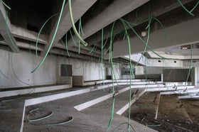 The Palestinian Legislative Council building, 