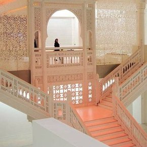 The Museum of Modern and Contemporary Art. Photograph by Rafik Laggoune. Courtesy of Nadira Laggoune and MAMA, Algiers.