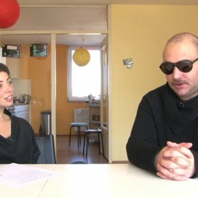 Nat Muller and Raed Yassin, 2012. © Ibraaz.