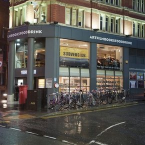 Subversion Private View, Cornerhouse, Manchester, 13 April 2012. Photograph by WeAreTAPE.com. Courtesy of Cornerhouse, Manchester