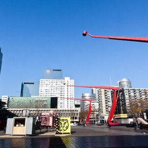  IFFR 2012, International Film Festival Rotterdam, The Netherlands, festival exterior. Courtesy of International Film Festival Rotterdam. Photograph by Nichon Glerum.