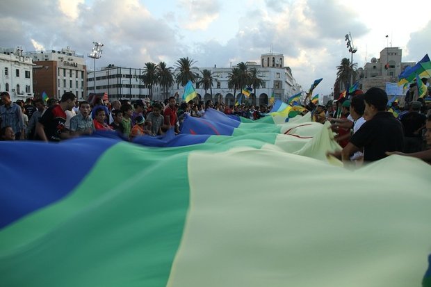 Amazigh March, 2011. Courtesy and &copy; the artist.