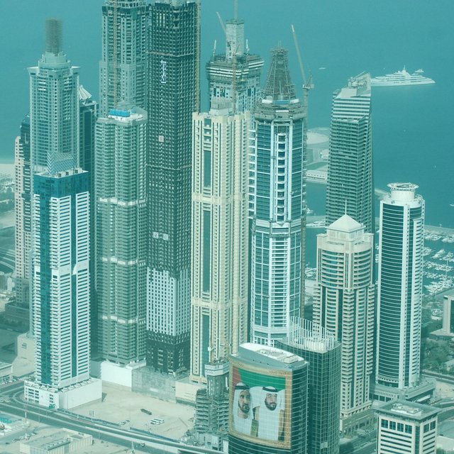 Nadia Mounajjed, Upper Marina District, Dubai, April 2011. Photograph &copy; Nadia Mounajjed.