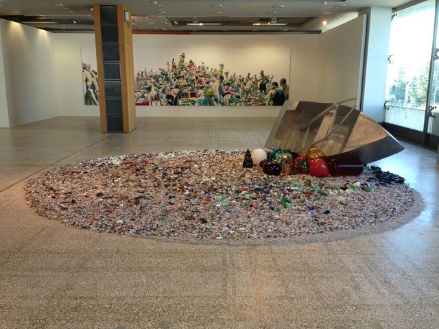 (foreground) Maria Papadimitriou, (background) Marta Dell'Angelo.