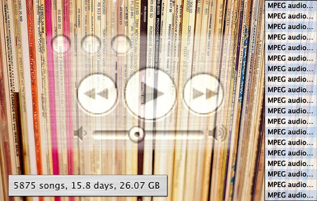 Lucien Samaha, Samaha LP collection, 2004. Digital Collage.