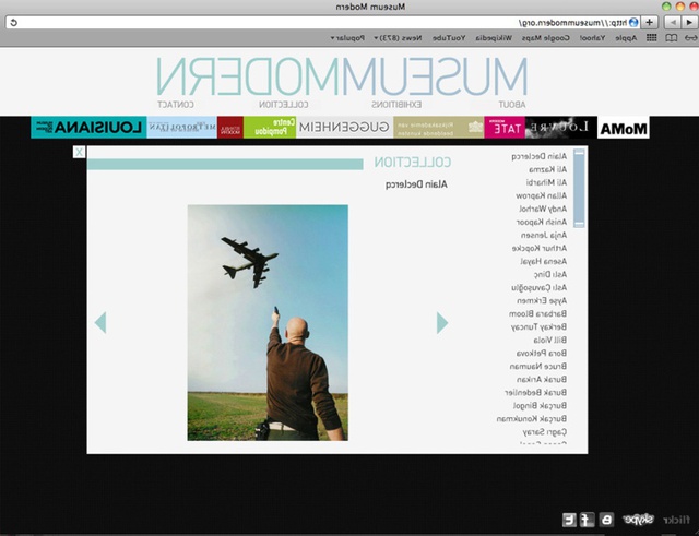 Elif &Ouml;ner, www.museummodern.org, 2010. Domain address, Flash, Webcam Server, IP Camera. Jpeg, Mjpeg.