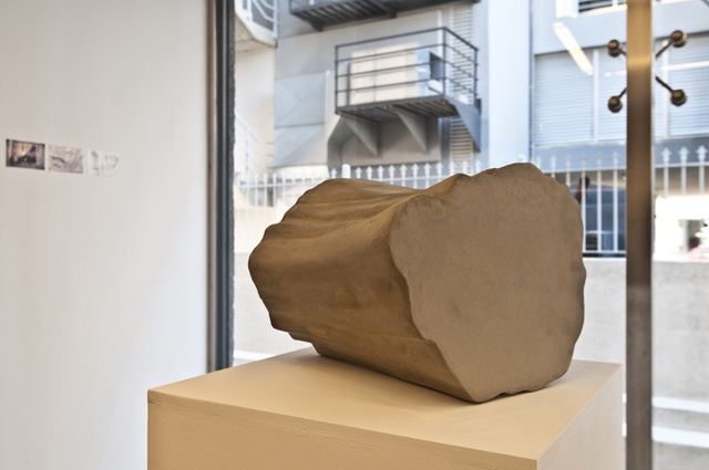 Lamia Joreige, Under-Writing Beirut &ndash; Mathaf (2013). Mixed-media installation, commissioned by the Sharjah Art Foundation. View of exhibition at Art Factum Gallery, Beirut.