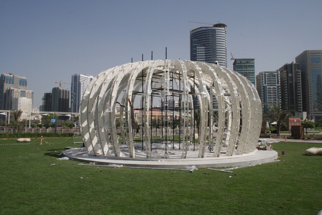 Wafaa Bilal, The Hierarchy of Being, 2013.