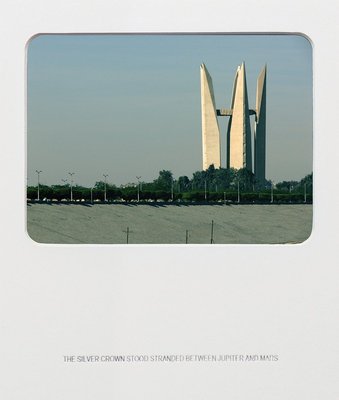 <p>Basim Magdy</p><p><em>Every Subtle Gesture</em>, 2012 - ongoing</p><p>Colour prints on Fuji Crystal Archive paper and Letterpress silver text (detail), 52 x 45 cm (framed)</p><p>Courtesy artSÃ¼mer, Istanbul</p>&nbsp;