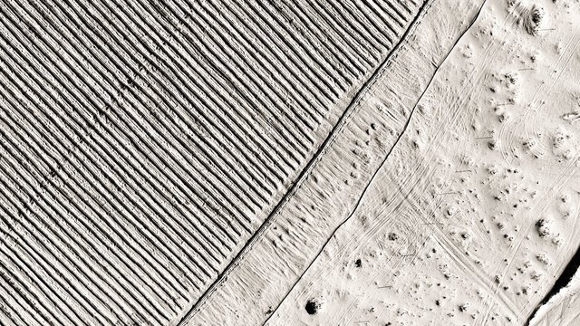 <p>Jananne Al-Ani<br /> <em>Aerial V</em>, 2011<br /> Stills from <em>Shadow Sites II</em><br /> Single channel digital video</p> <p>Courtesy the artist and the Abraaj Capital Art Prize</p> <p>Photograph by Adrian Warren</p>&nbsp;