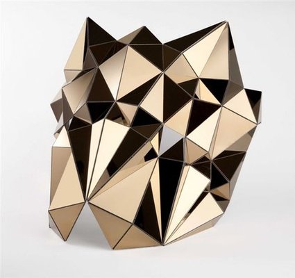 <p>Sahand Hesamiyan<br /> <em>Me As A Lion, As A Hero, </em>2011<br /> Stainless steel</p> <p>86 x 80 x 42 cm<br /> Courtesy of the artist and Aaran Gallery, Tehran</p>&nbsp;