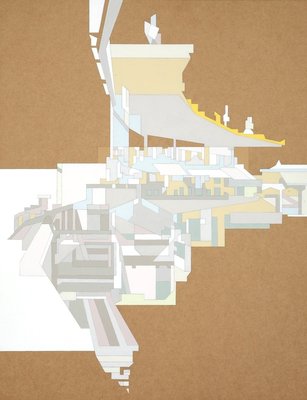 <p>Raafat Ishak</p><p><em>Mount Rupture</em>, 2011</p><p>Acrylic on MDF</p><p>65 x 50 cm</p><p>Courtesy of the artist and Sutton Gallery, Melbourne</p>&nbsp;