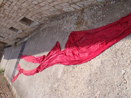 <p>Khaled Alhamzah</p><p>2010</p><p>Textile, wood and metal</p><p>Courtesy of the artist</p>&nbsp;