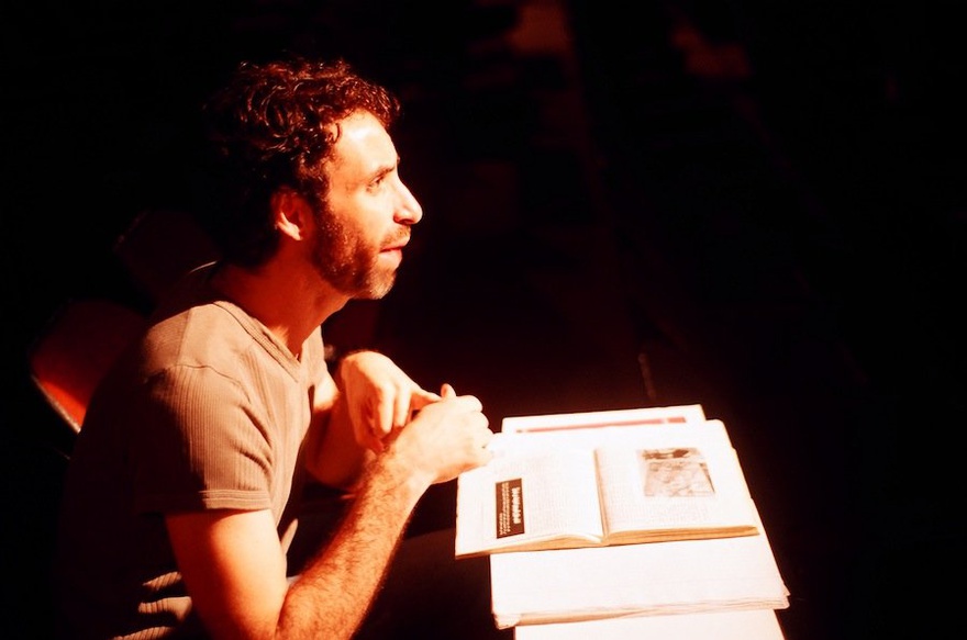 Rabih Mrou&eacute;, Looking for a Missing Employee, 2003. Ashkal Alwan, Beirut.