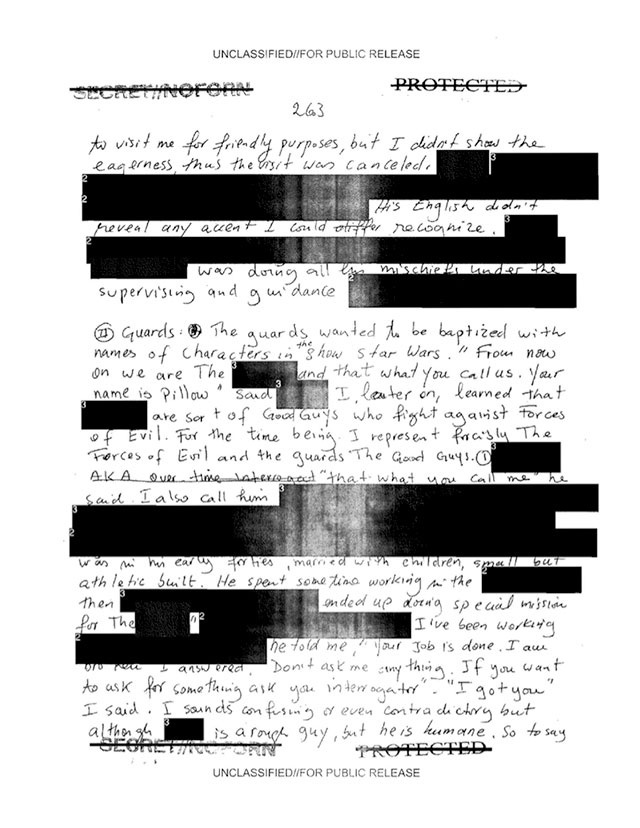 Mohamedou Ould Slahi, Guant&aacute;namo Diary. 