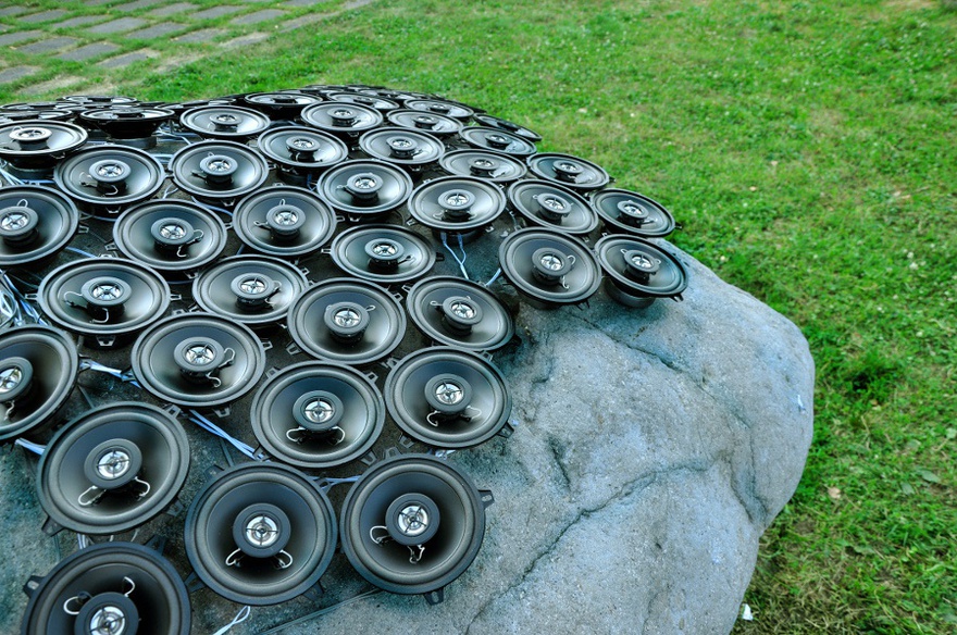 Magdi Mostafa, Wisdom Tower: from the series Sound Cells (Fridays), 2009&ndash;2012.