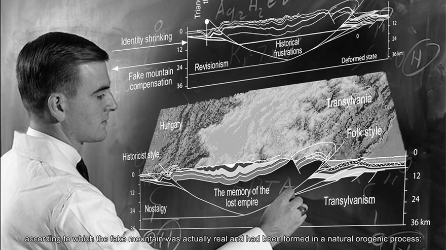 Szabolcs KissP&aacute;l, From Fake Mountains to Faith (Hungarian Trilogy), 2016, Still from part I. &lsquo;Amorous Geography&rsquo;, HD video, 16 min.