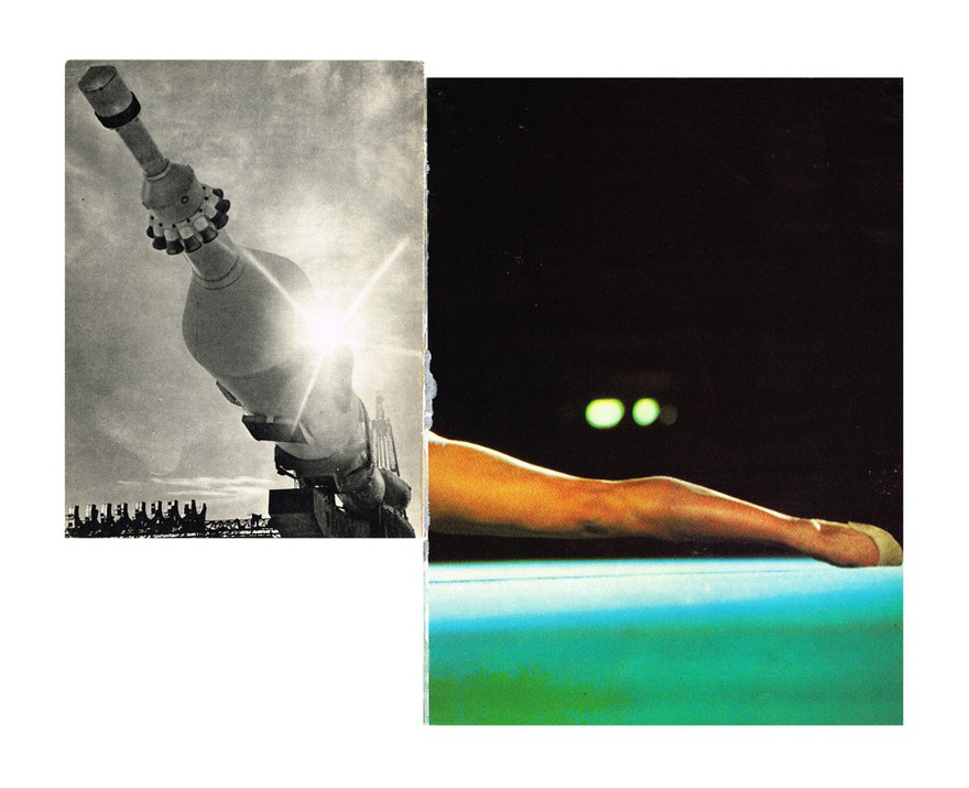 Aikaterini Gegisian, Falling Tight II, 2014. Photographic readymade, 29.8 x 42.5 cm.