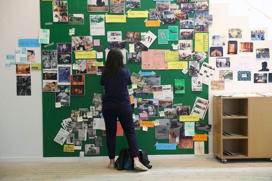 Installation view Madrassa space / Something to Generate From &ndash; Kunsthal Aarhus.