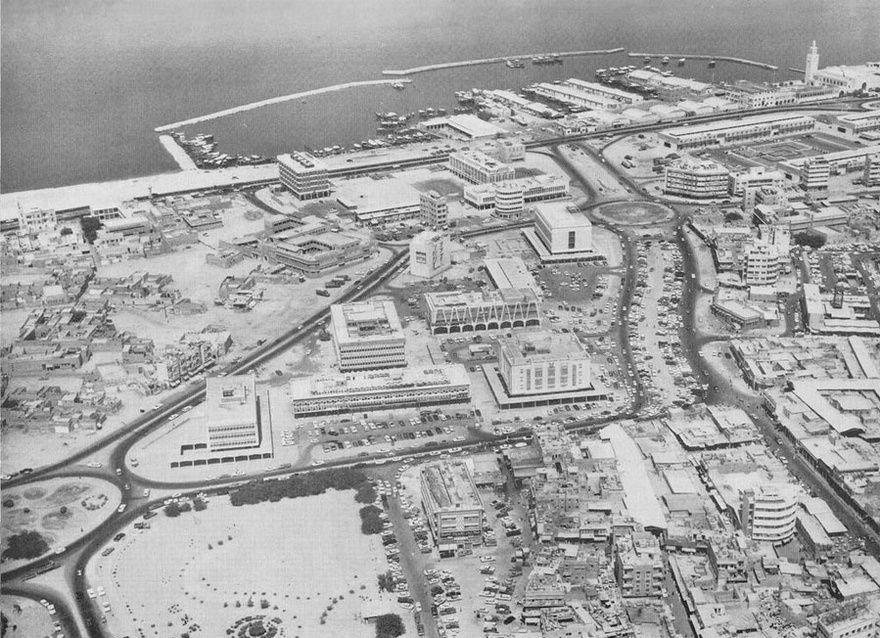 One of the completed blocks of Saba George Shiber&rsquo;s Central Business District.