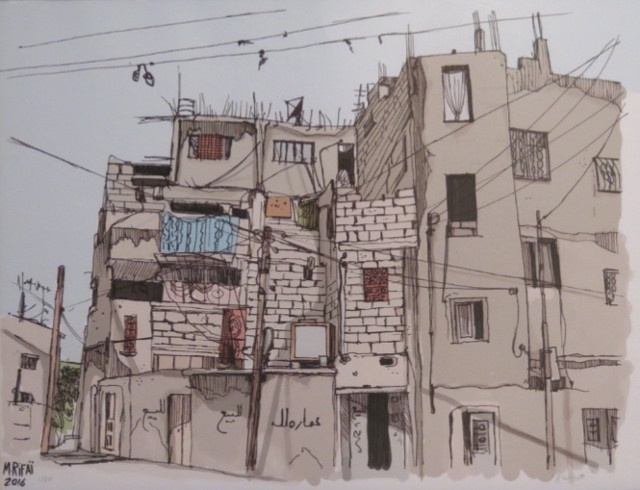 Mahmoud Al Rifai, Al Nadief Mountain, 2016.