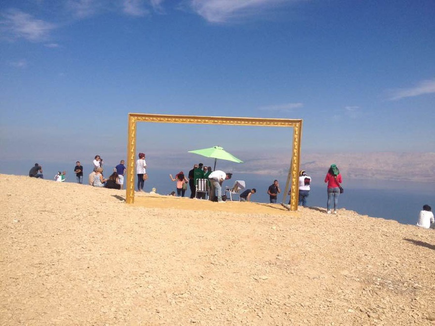 Sarab (2016). Guided tour around the Dead Sea. A Series of Un-curated Events, by Riwaq.