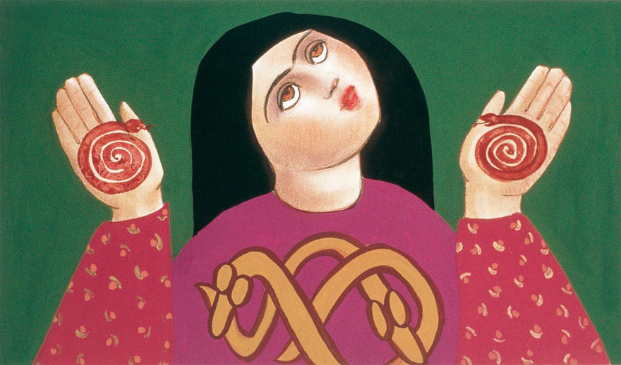Gülsün Karamustafa, Against the Serpent, 1986.