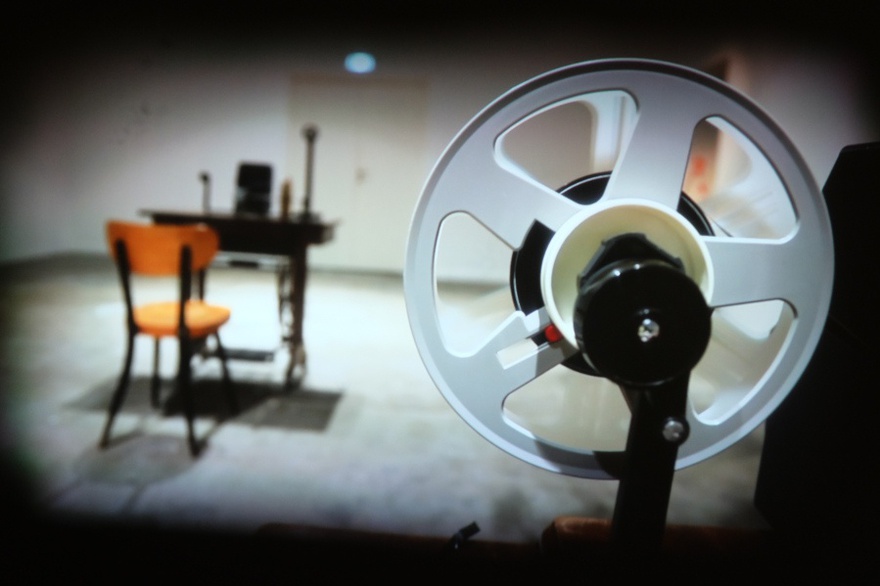 Ahmet &Ouml;ğ&uuml;t, Workers Taking over the Factory, 2015. Video still.