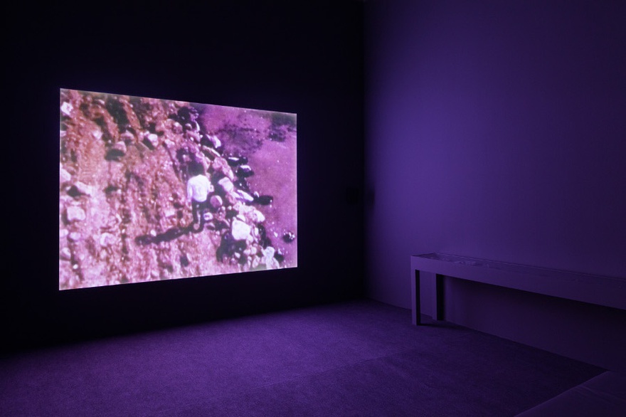 Robert Smithson, Spiral Jetty, 1970. 16mm film on video, sound.