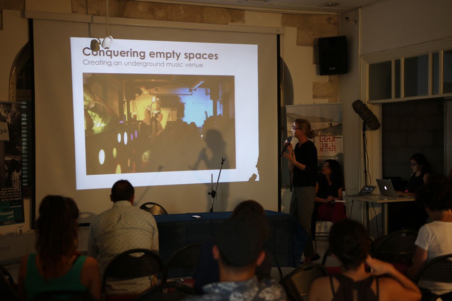 Anni Ehlers, INSP, &lsquo;Space, Knowledge, Art&rsquo; symposium, Jerusalem, 2016.