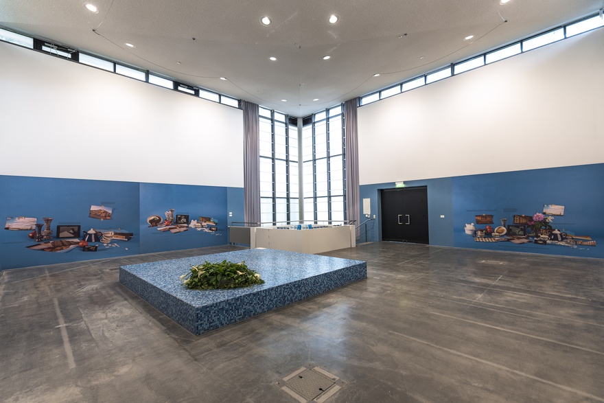 Mahmoud Khaled, A New Commission for an Old State, 2016. Installation view at Edith Russ Haus f&uuml;r Mediakunst, Oldenburg.